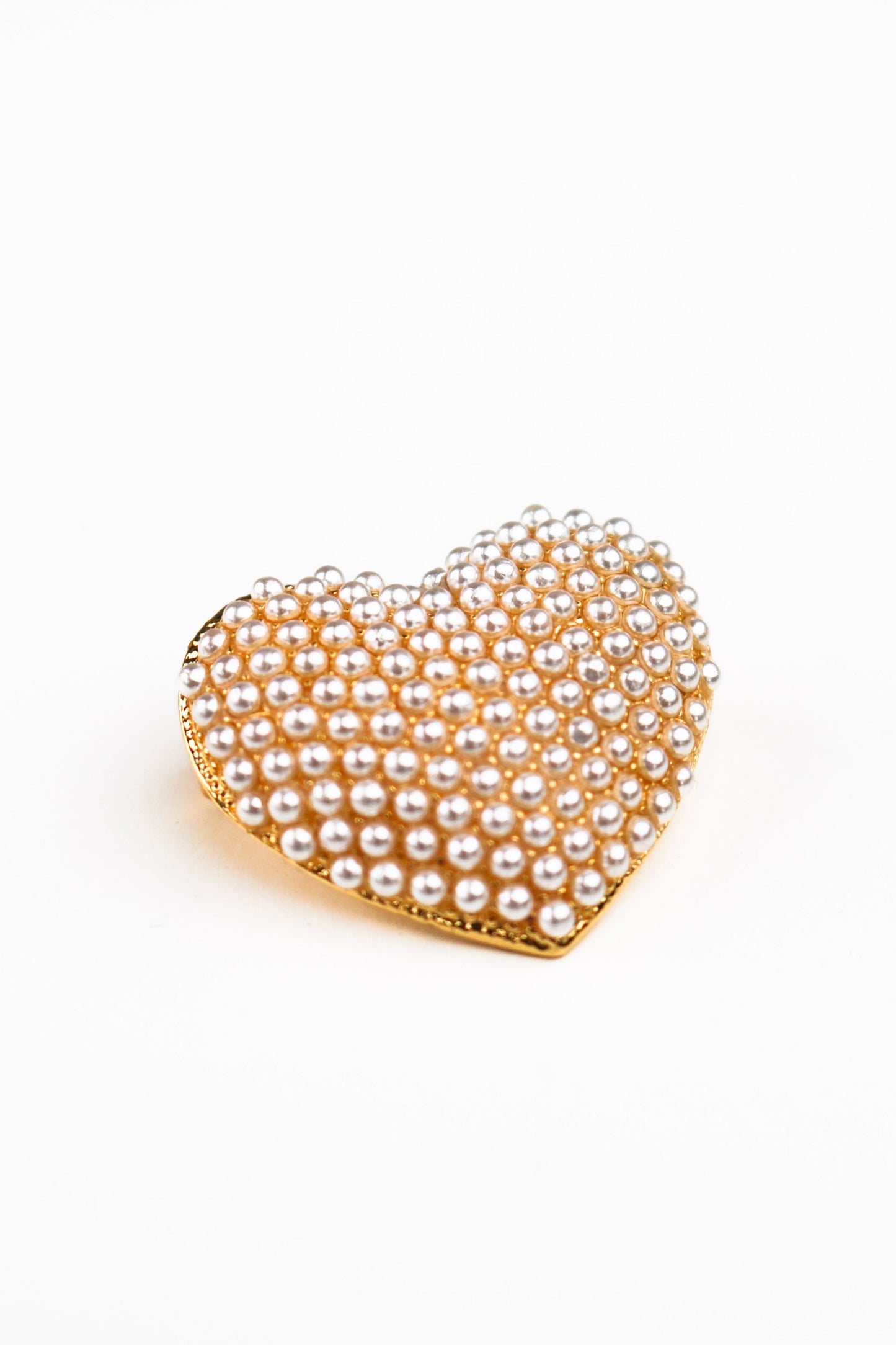 Pearl Heart Broche - My Marble