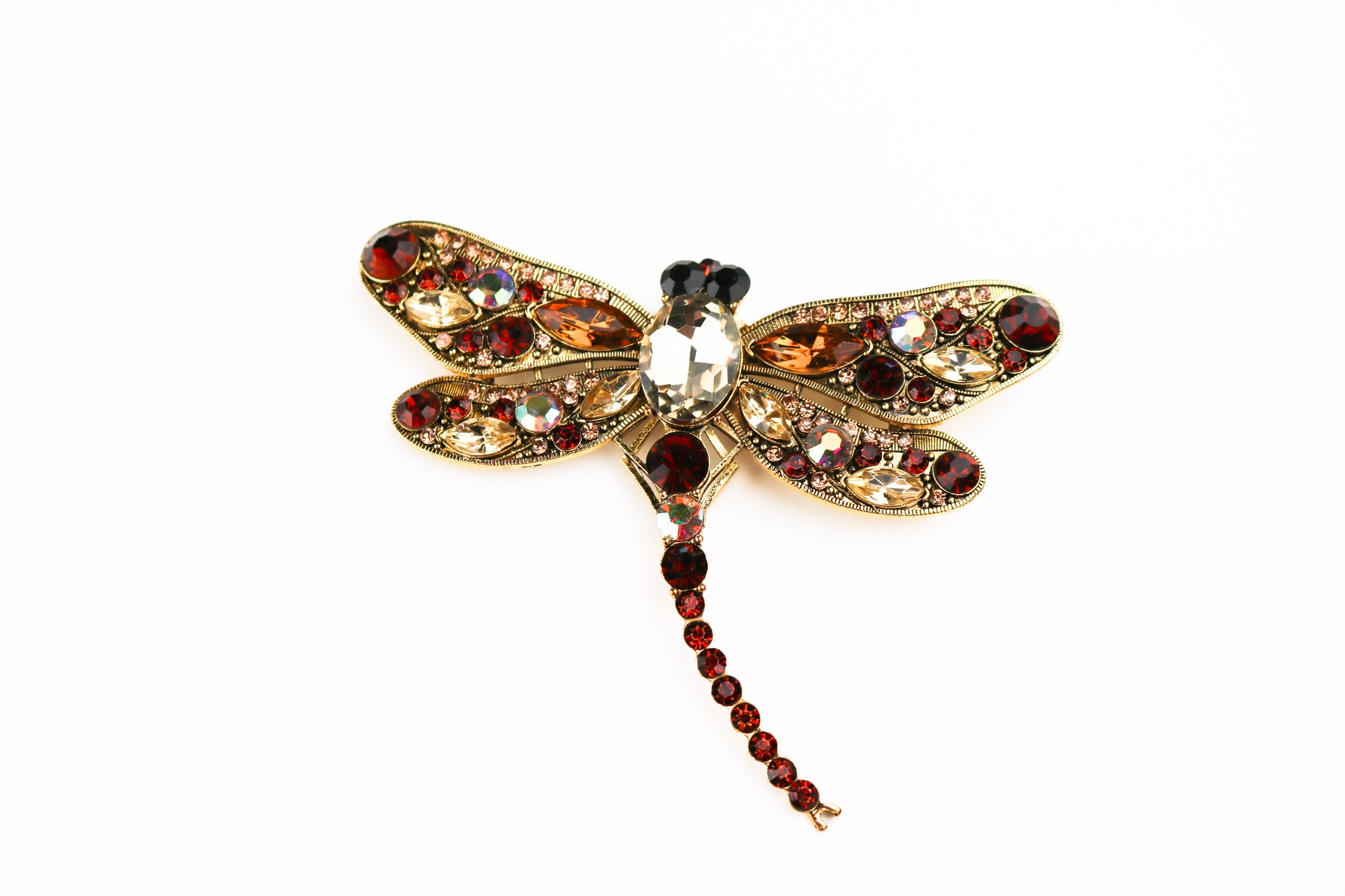 Dragonfly broche bronze - My Marble