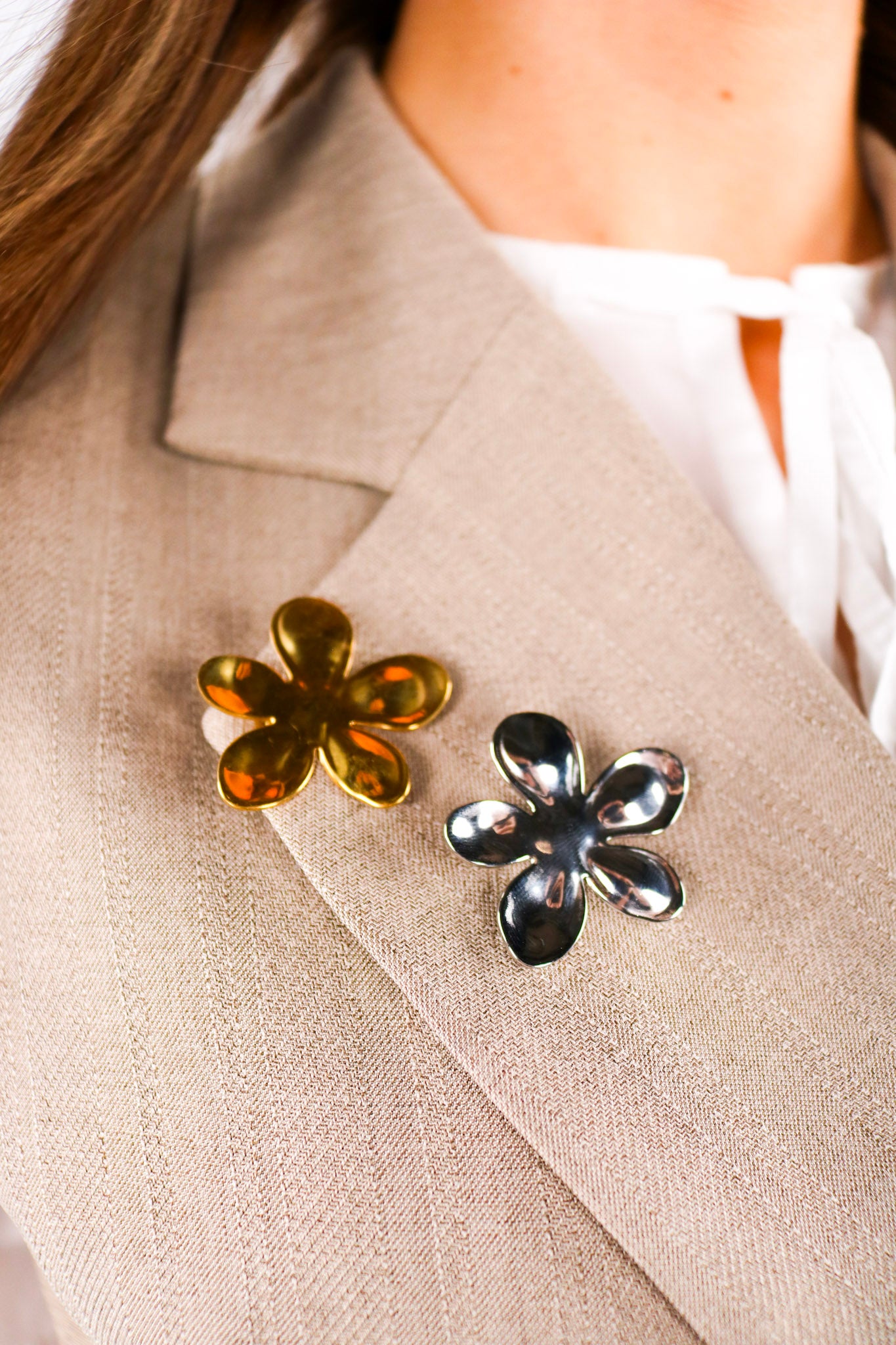 Flower broche - My Marble