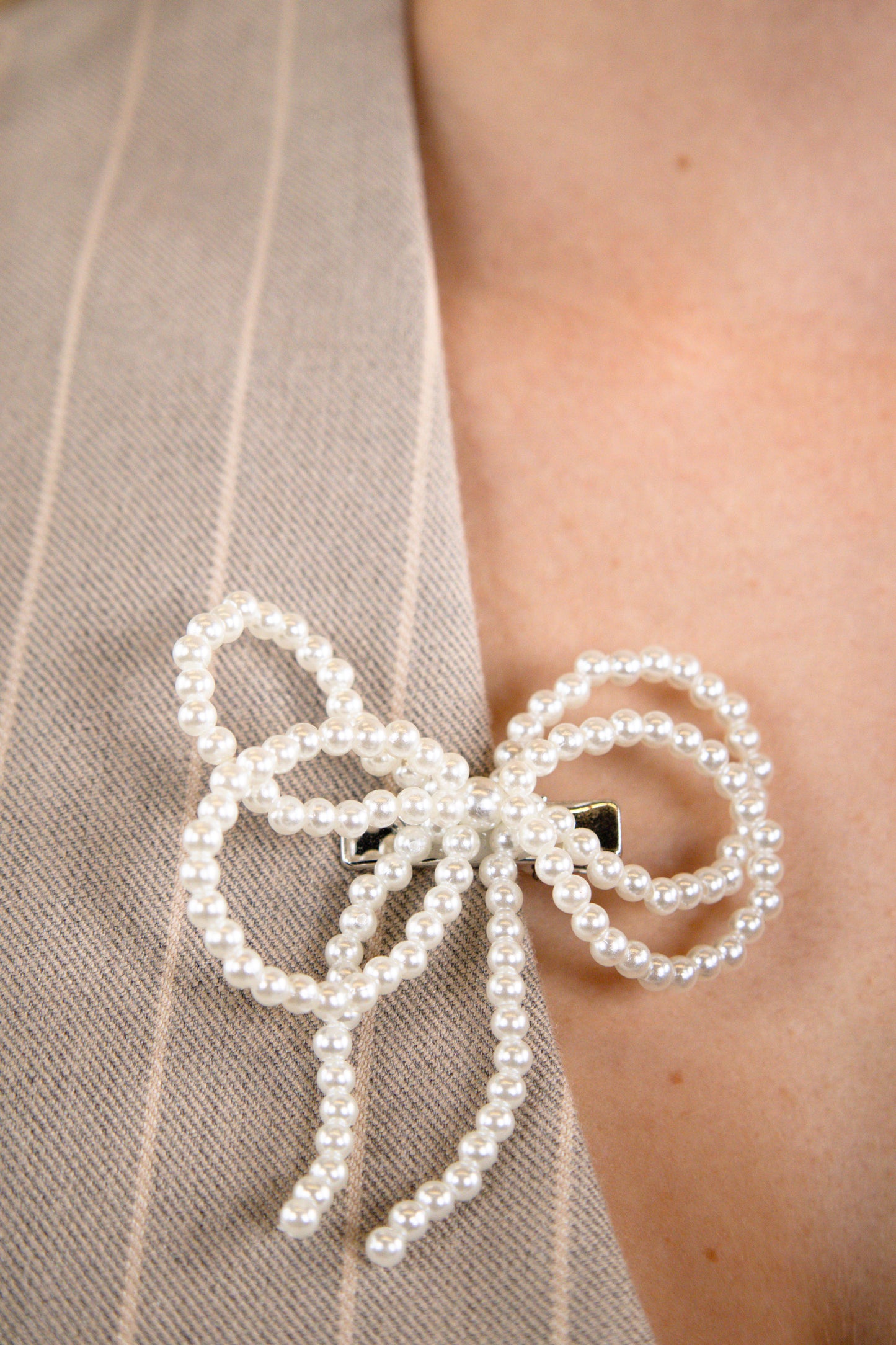 Bow Pearl Broche - My Marble