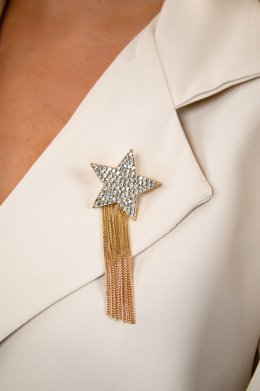 Falling Star Broche - My Marble